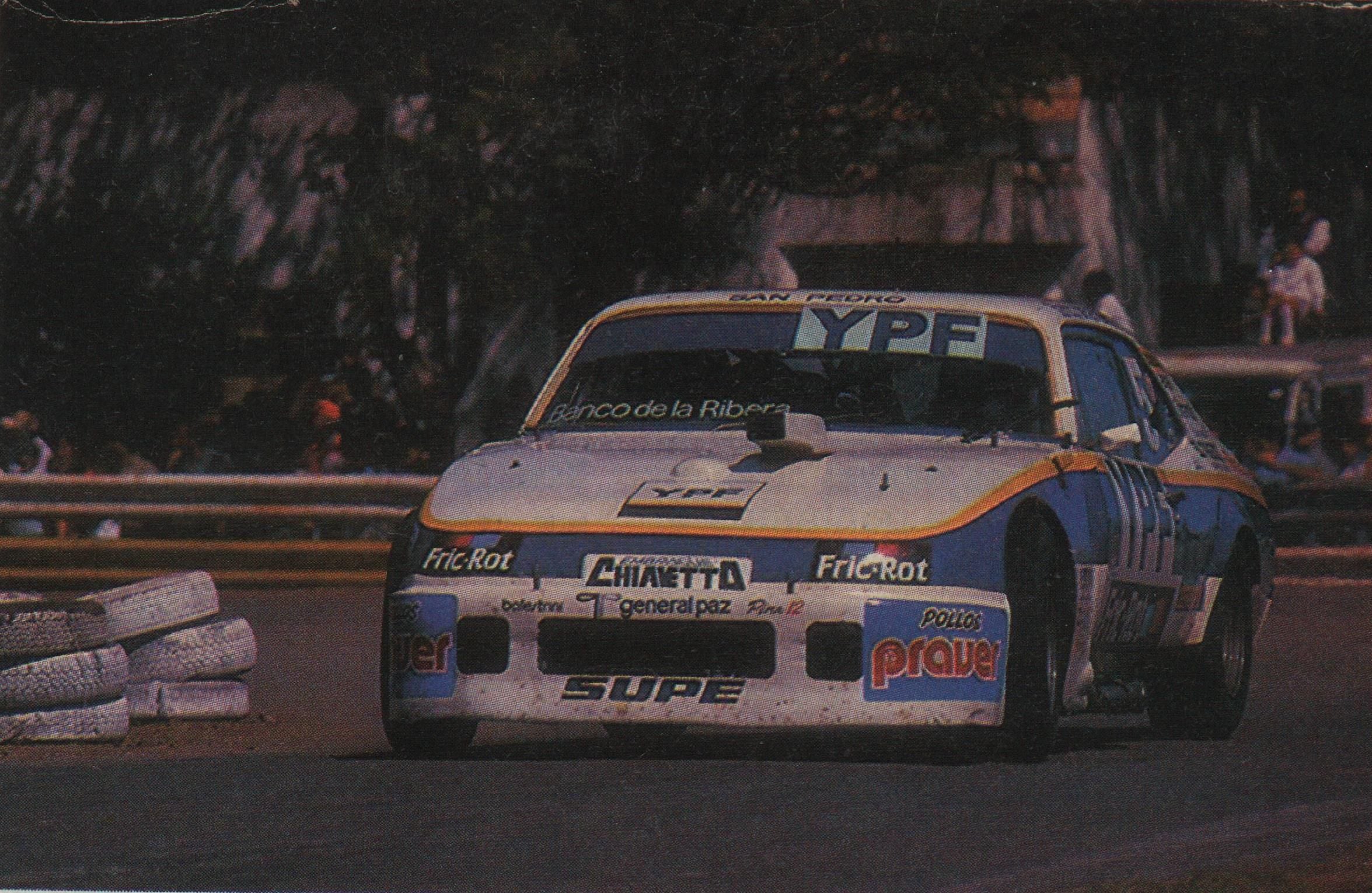 En acción en La Plata, el día de su muerte (archivo CORSA)