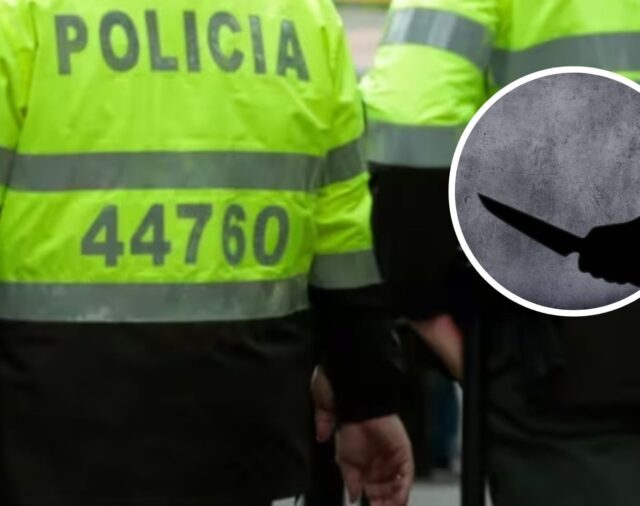 Apuñaleraron a un auxiliar de Policía en Bogotá: el uniformado evitó que asaltaran a un taxista