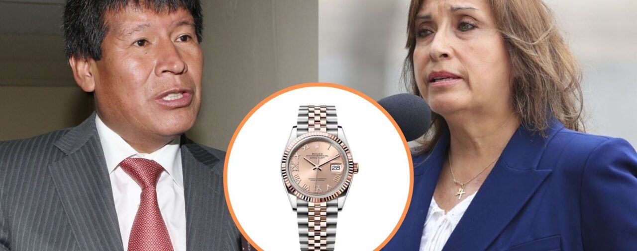 Caso Rolex: Certificado de reloj hallado en casa de Dina Boluarte es del mismo modelo comprado por Wilfredo Oscorima