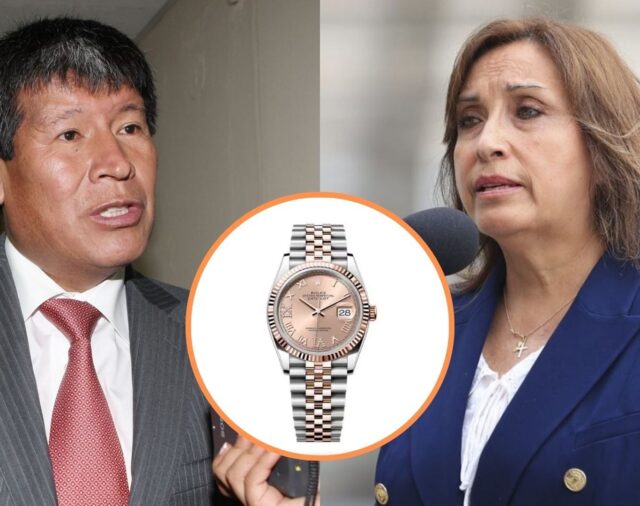 Caso Rolex: Certificado de reloj hallado en casa de Dina Boluarte es del mismo modelo comprado por Wilfredo Oscorima