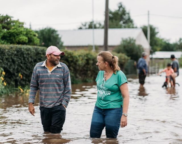 La campaña de donación de un futbolista de Boca Juniors para los afectados por la inundación en Gualeguay