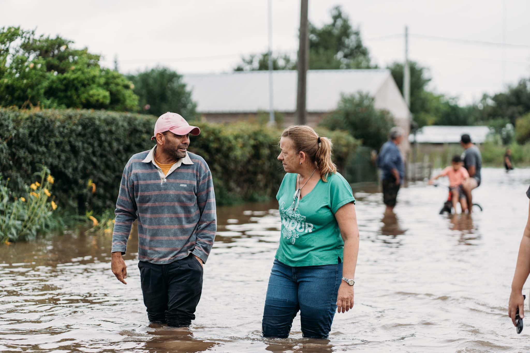 inundación en Gualeguay Entre Ríos