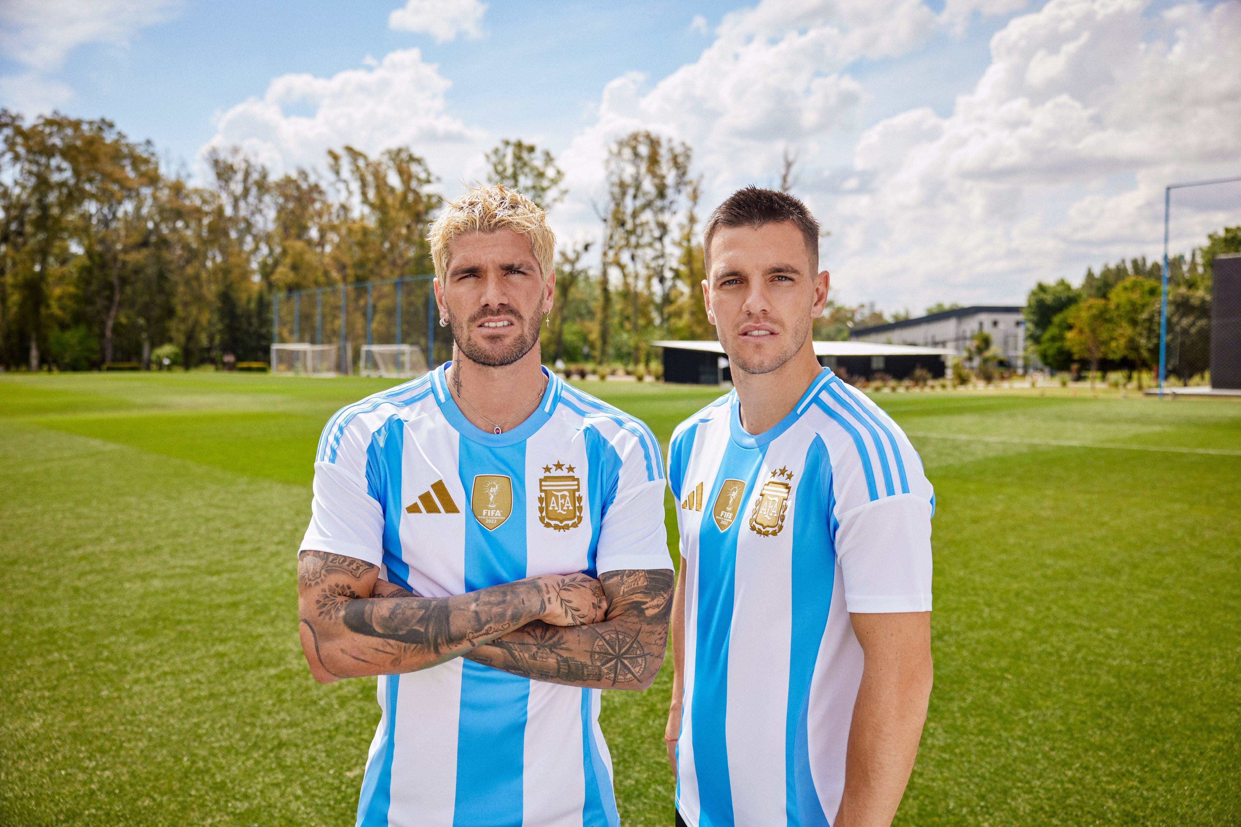 la nueva camiseta de la Selección argentina