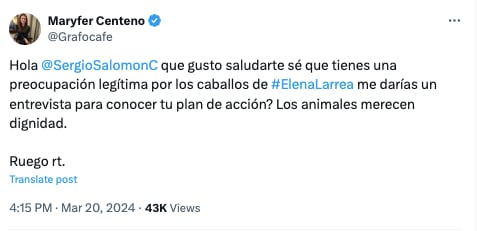 maryfer centeno Elena Larrea