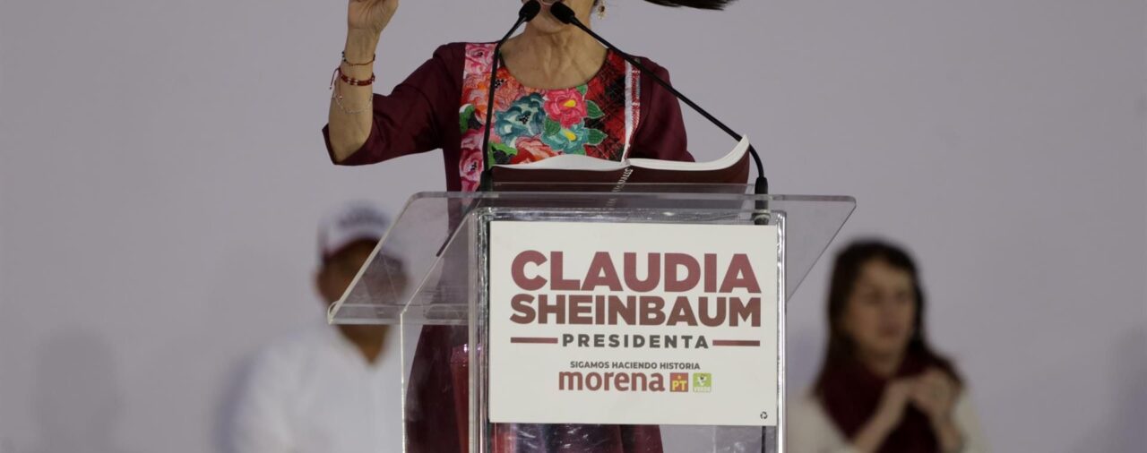 Sheinbaum pide a Biden y Trump no usar a México en sus campañas presidenciales
