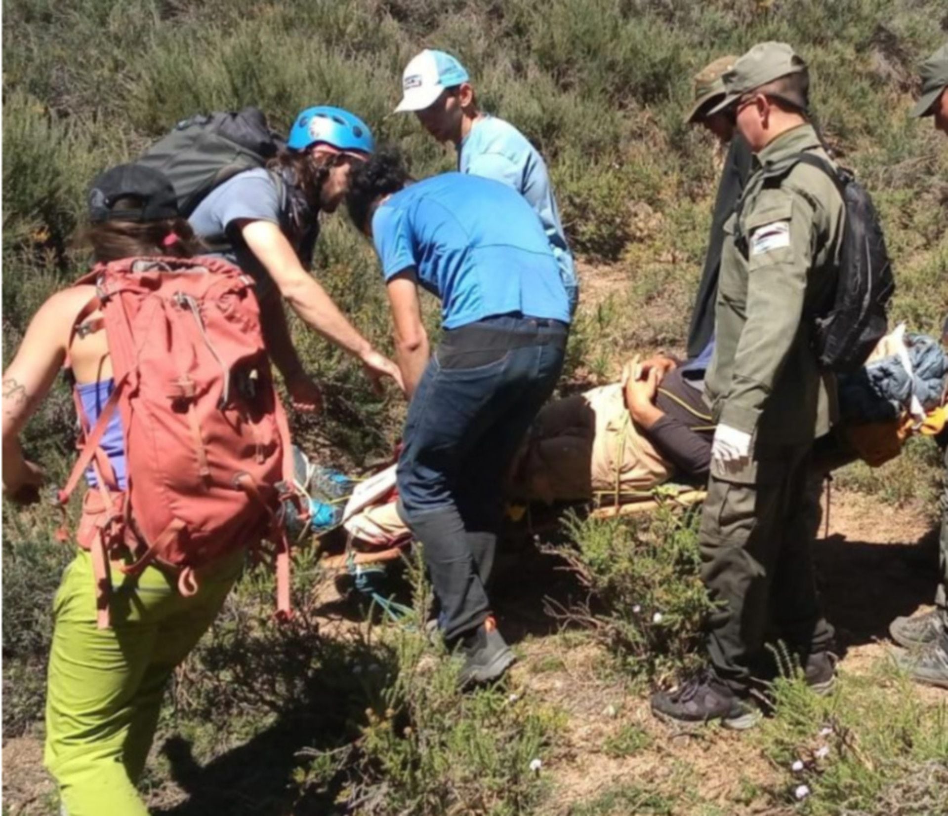 Un turista esloveno está en grave estado tras caer 20 metros cuando escalaba una palestra en Mendoza (GNA)