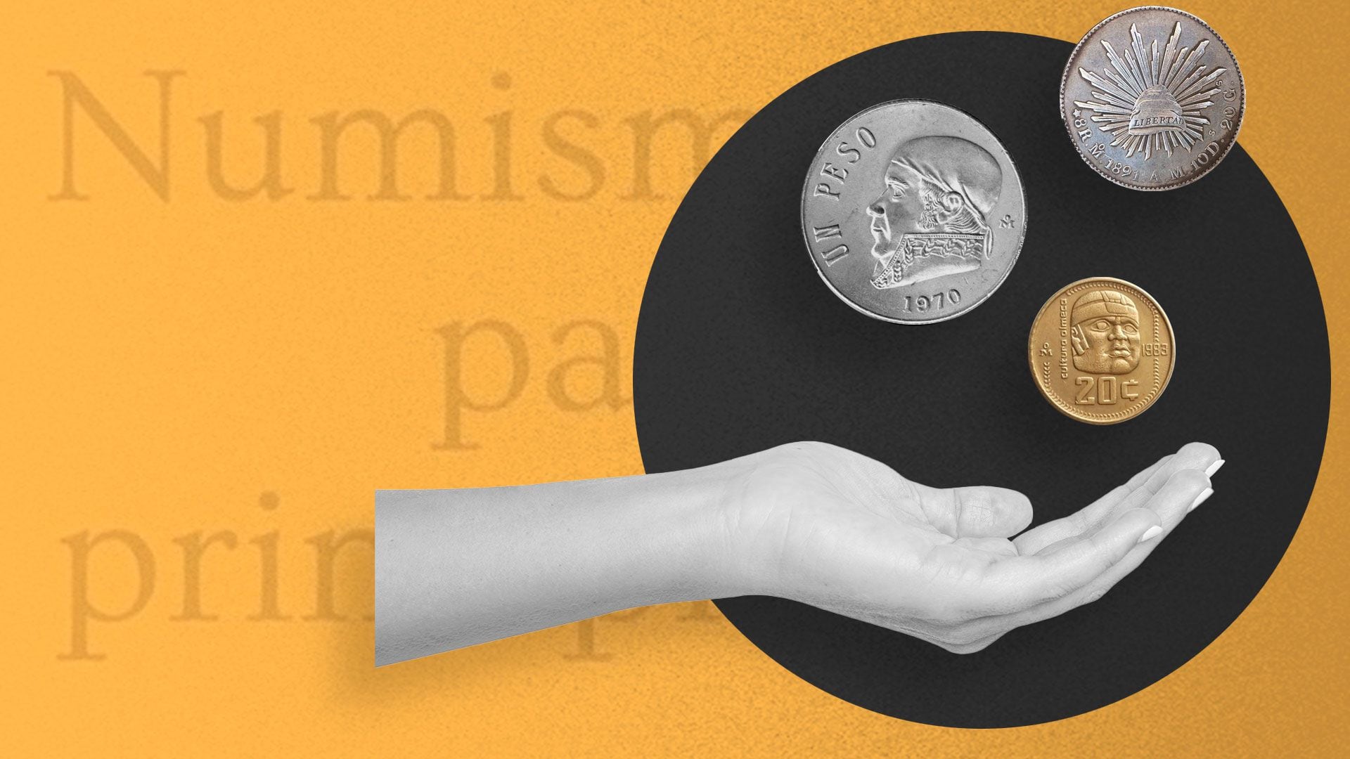 Numismática para principiantes es el libro más reciente de Eneas Mares. (Jovani Silva)