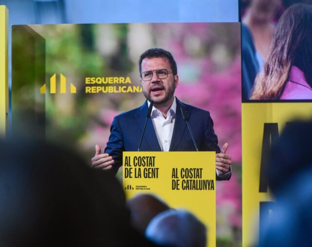 Aragonès promete coger "carrerilla" hacia el referéndum para conseguir una Cataluña libre