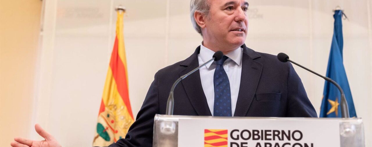 Azcón no descarta llamar a comparecer a Sánchez y a Begoña Gómez en la comisión del 'caso Koldo' en el Senado