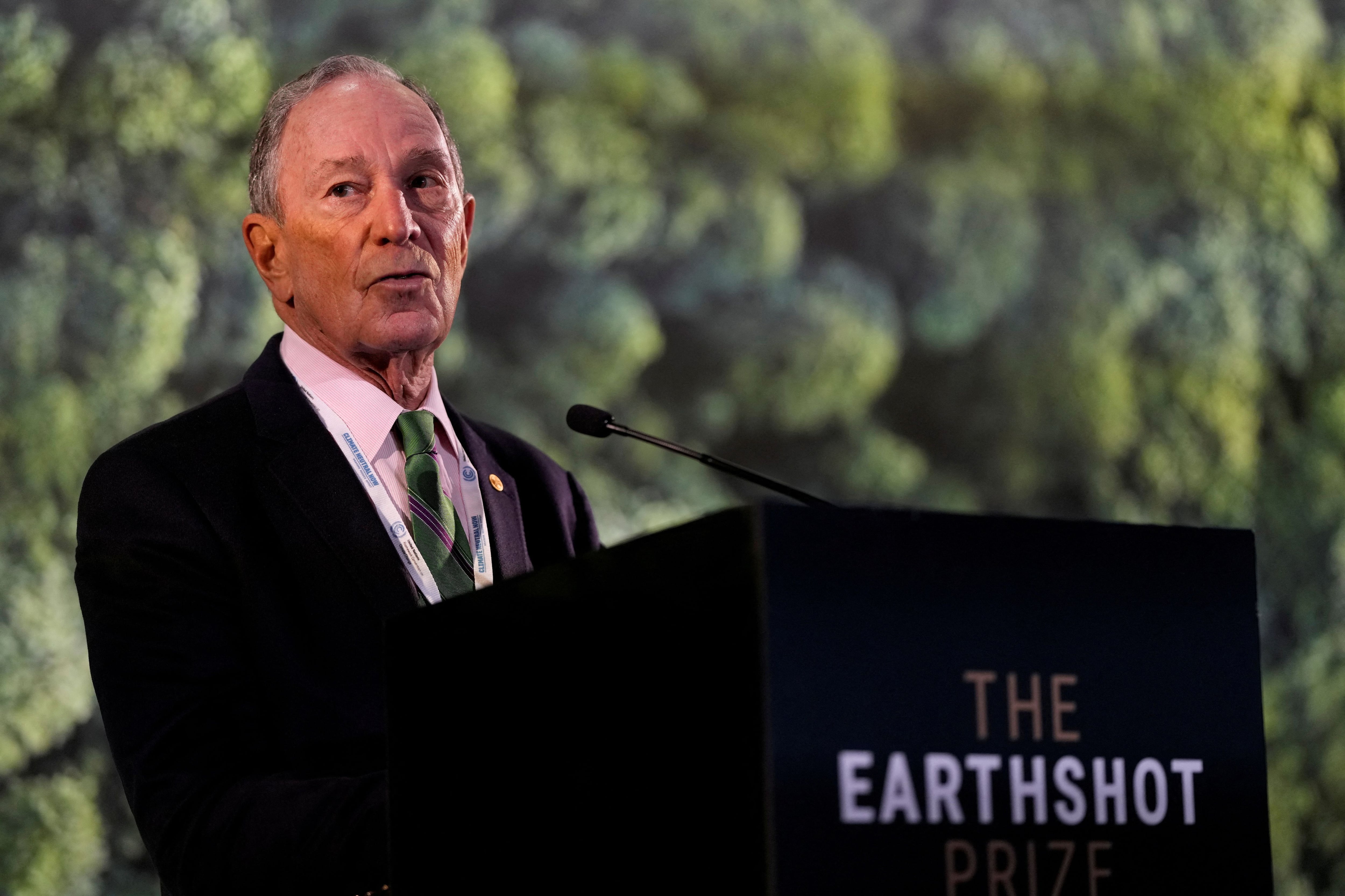 Michael Bloomberg. Alastair Grant/Pool via REUTERS/File Photo