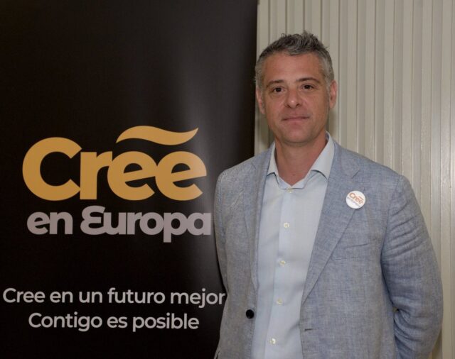 César Vera encabezará la lista a las elecciones europeas de Cree en Europa, el partido de Edmundo Bal