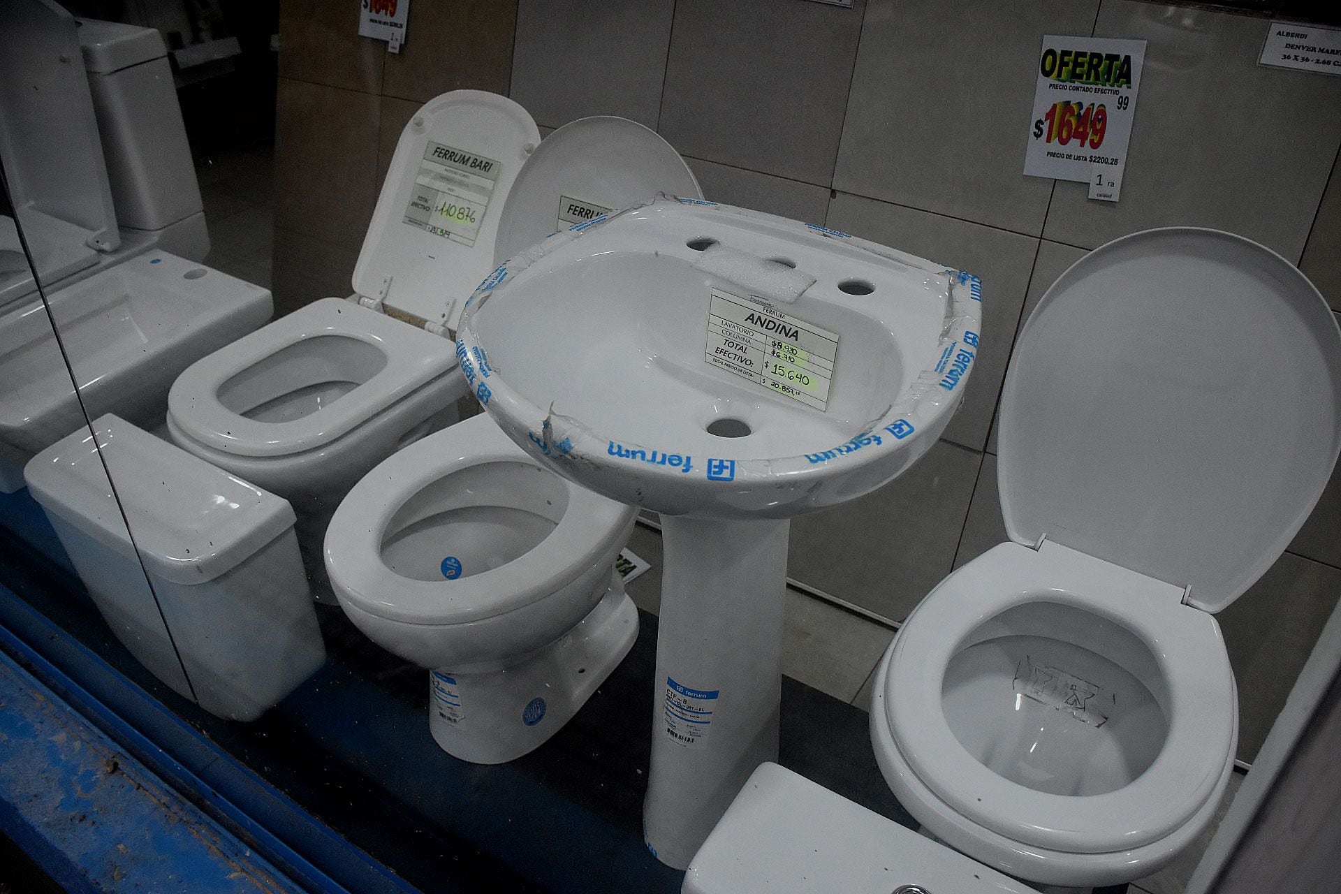 Precios griferias sanitarios ceramicos