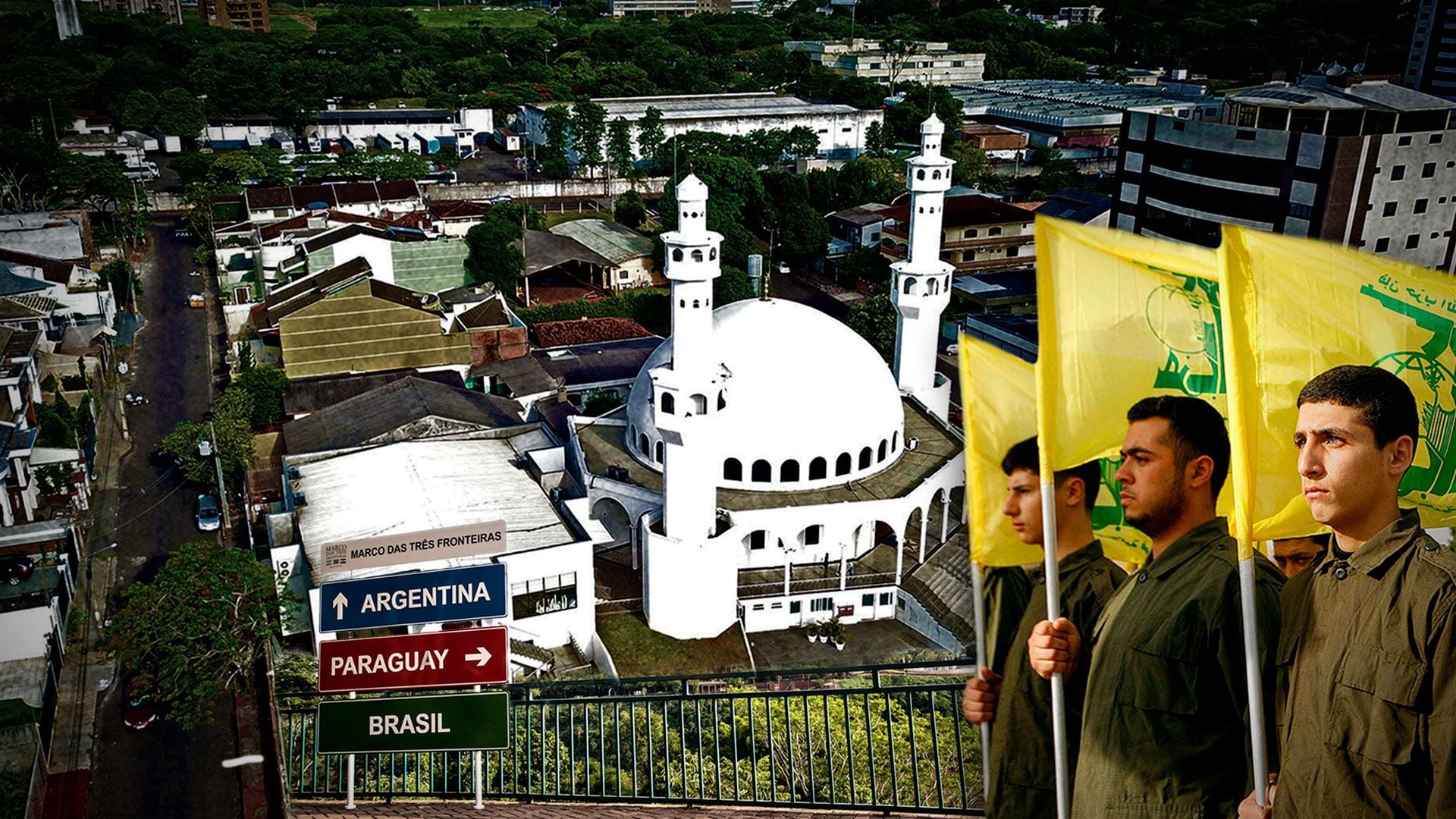 La triple frontera entre Argentina, Brasil y Paraguay es una zona con una importante comunidad musulmana, entre la cual se han infiltrado los agentes y financistas de Hezbollah.