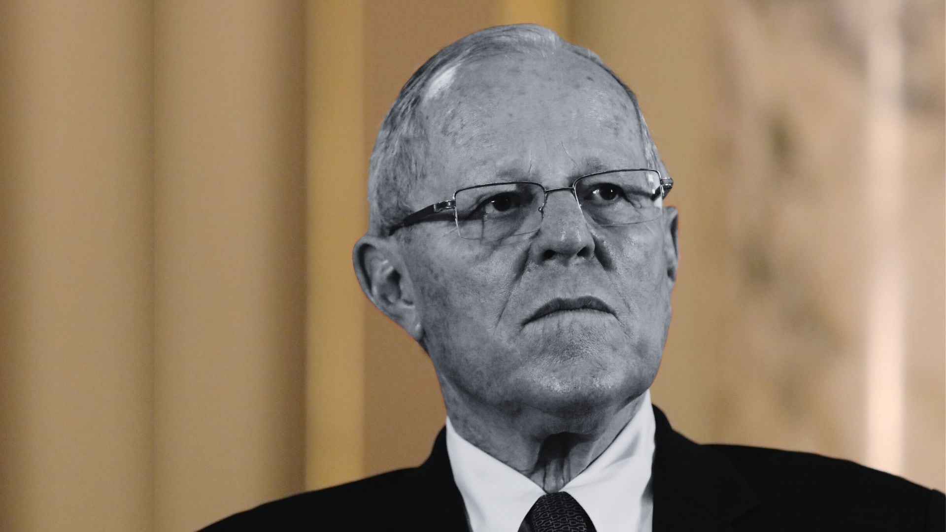 Pedro Pablo Kuckyznki en blanco y negro