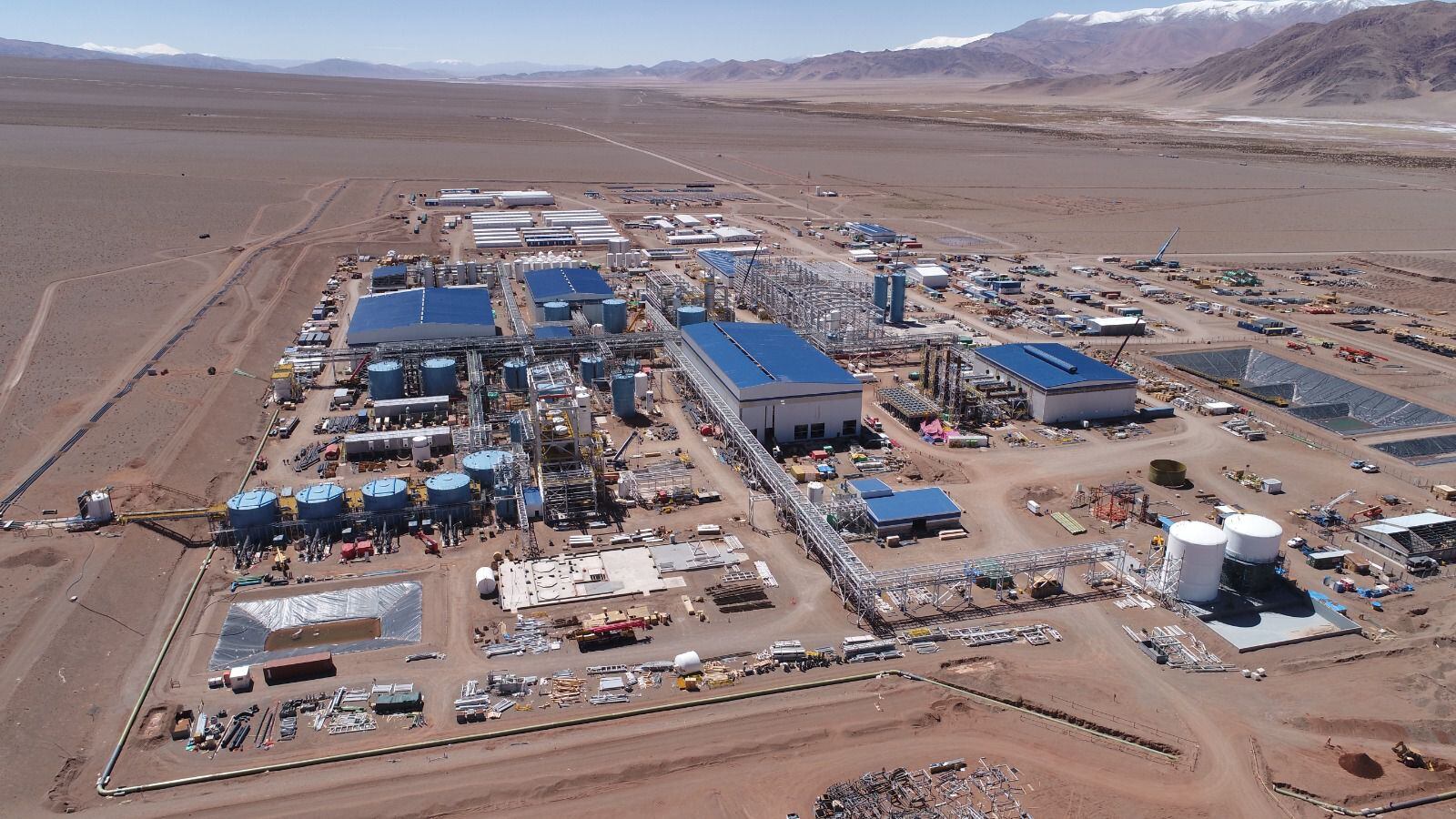 La planta de Eramine está ubicada en el salar Centenario Ratones, en el departamento Los Andes, provincia de Salta