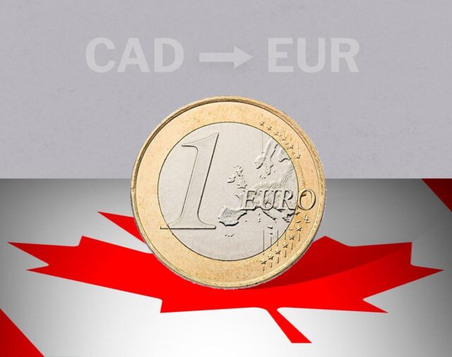 Valor de cierre del euro en Canadá este 5 de abril de EUR a CAD