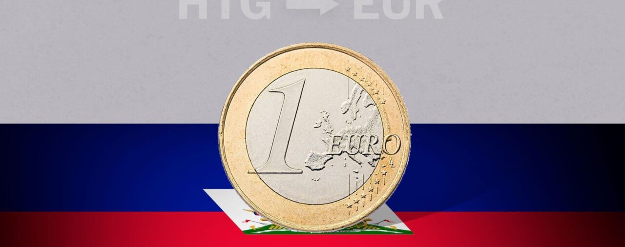Valor de cierre del euro en Haití este 29 de abril de EUR a HTG