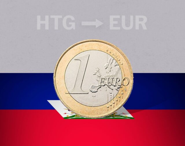 Valor de cierre del euro en Haití este 29 de abril de EUR a HTG