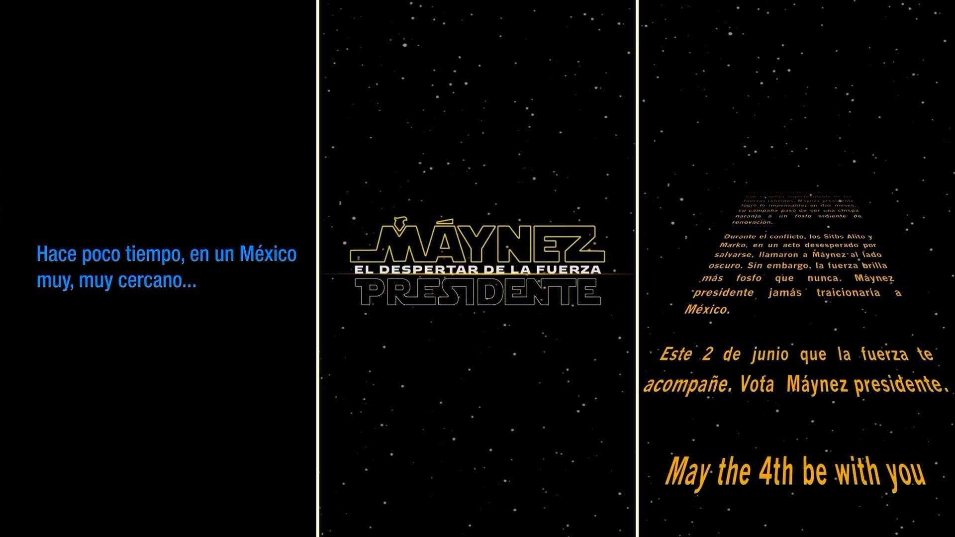 Jorge Álvarez Máynez, Star Wars, PAN, elecciones