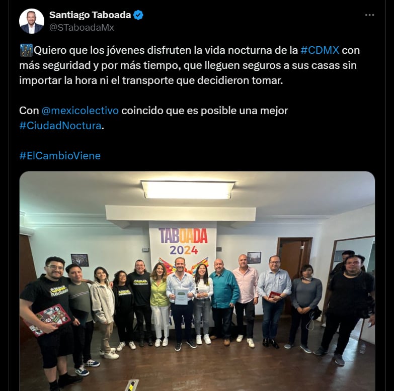 Santiago Taboada - México - 29 de mayo