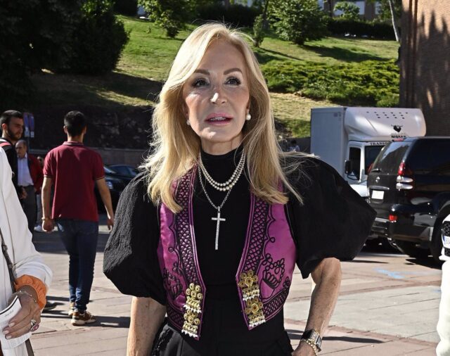 Carmen Lomana reniega de la polémica con Isabel Preysler