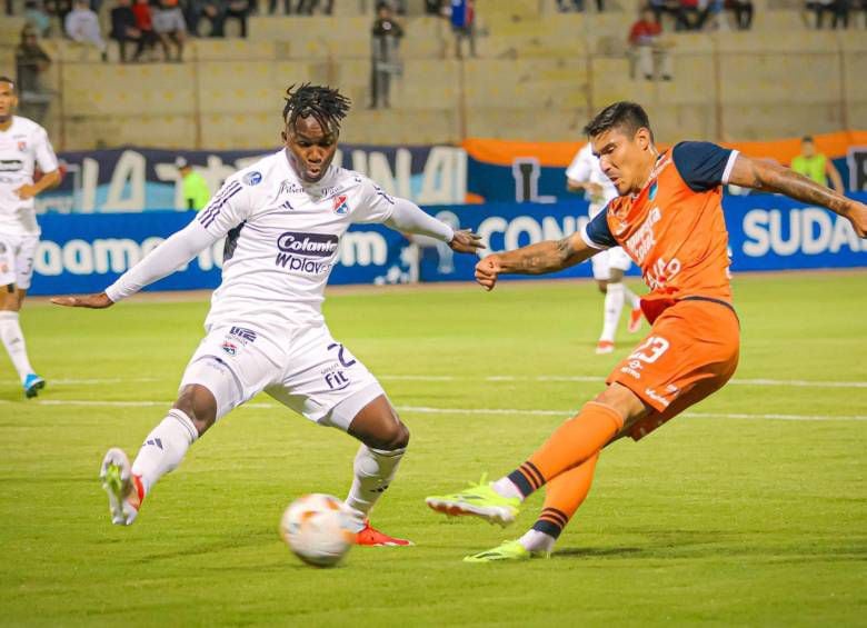 Universidad César Vallejo recibió una humillante goleada 1-5 a manos del Independiente de Medellín, en Trujillo. - Crédito: EFE