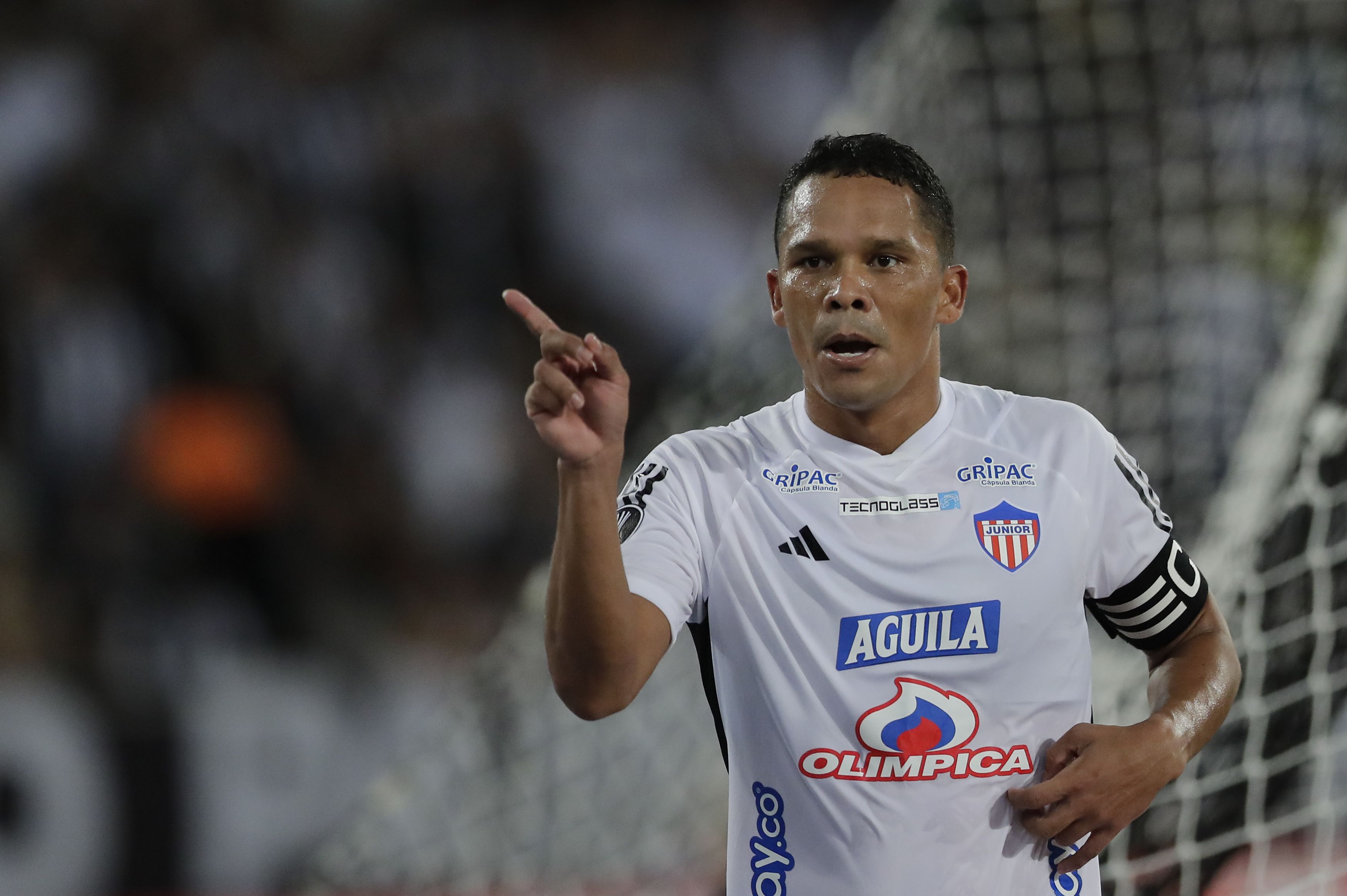 Carlos Bacca es la figura y carta de gol de Junior de Barranquilla. - créditos: EFE/ Andre Coelho