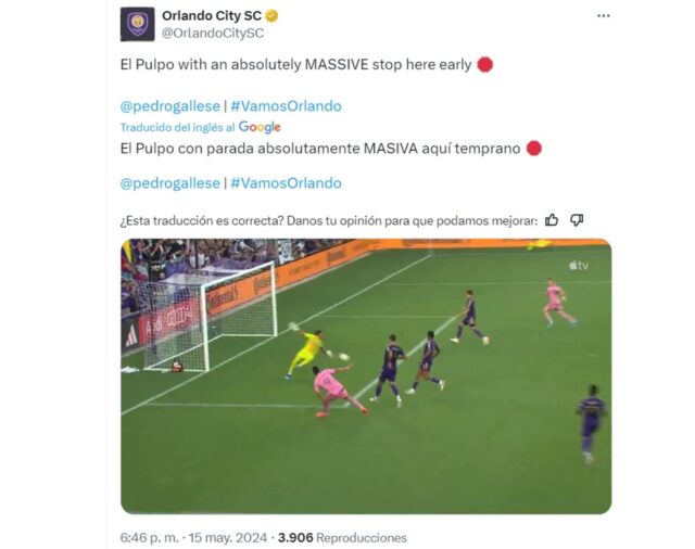 Pedro Gallese ahogó el grito de gol a Luis Suárez con espectacular atajadón en Orlando City vs Inter Miami por MLS 2024