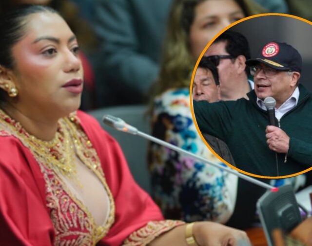 Petro defendió a la senadora Peralta por las presuntas irregularidades en ollas comunitarias