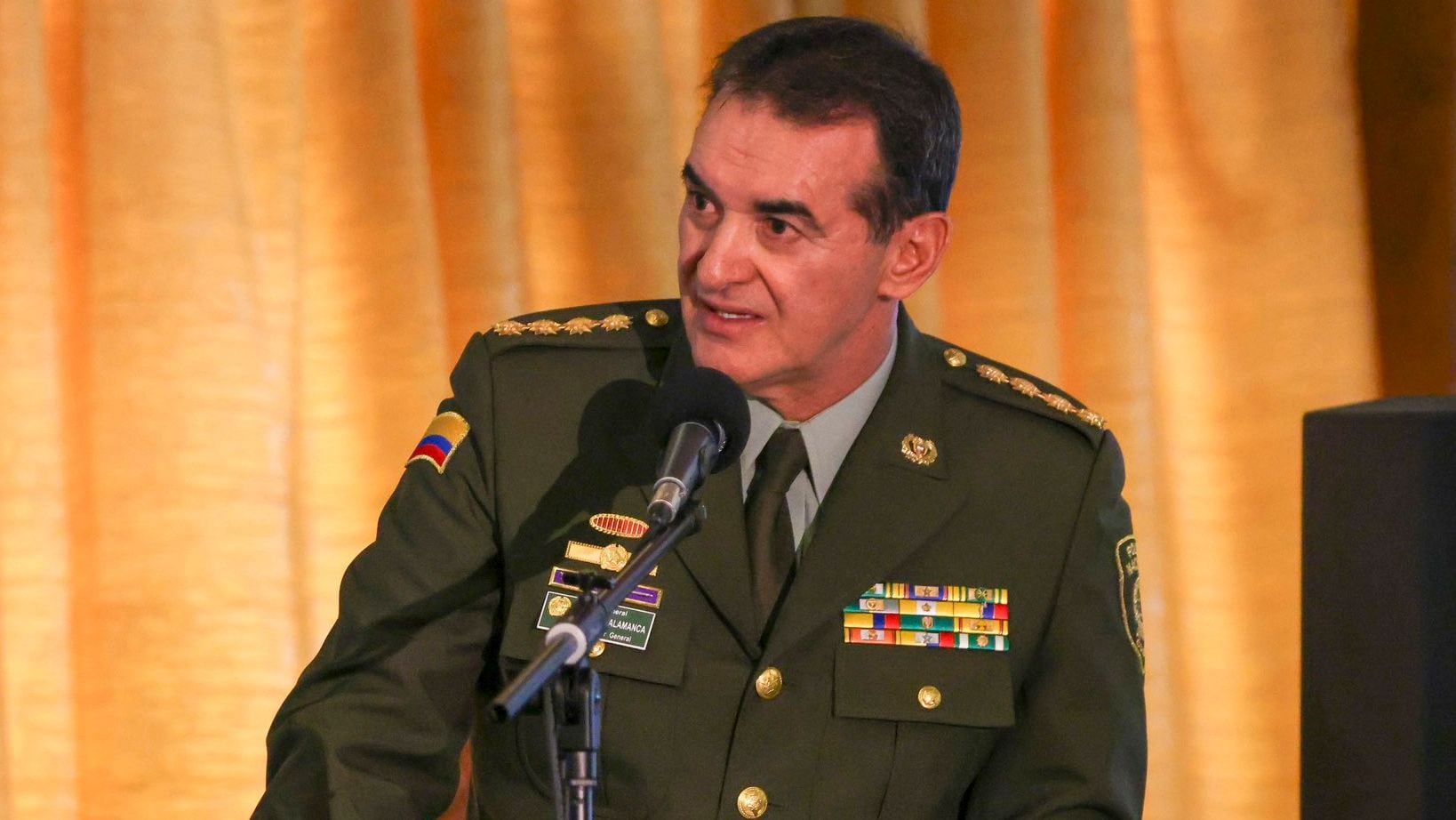 William René Salamanca, director de la Policía