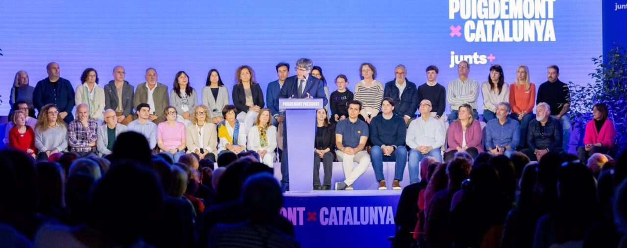 Puigdemont cree que Carnero (UGT) ha mostrado cuál sería "la cara" de Illa si es presidente