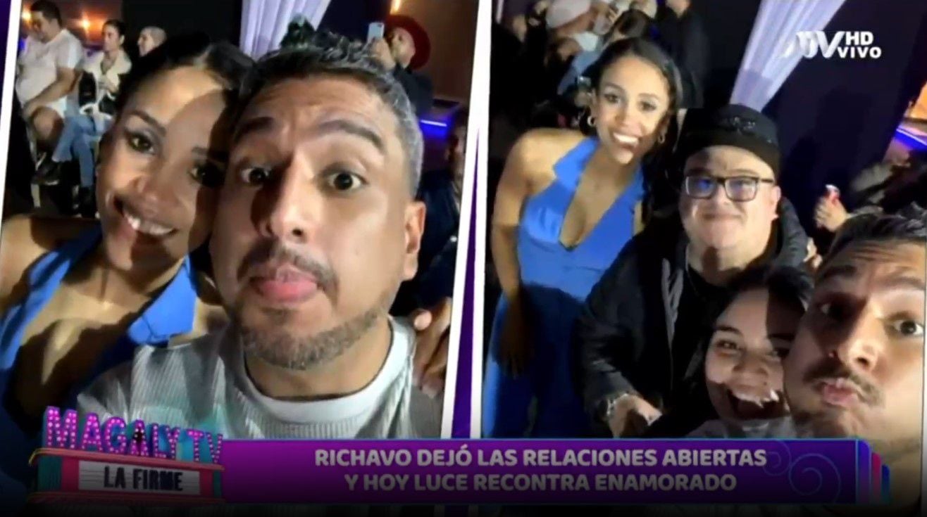 Ricardo Mendoza deja las relaciones abiertas por Katya Mosquera. (Captura: Magaly TV La Firme)