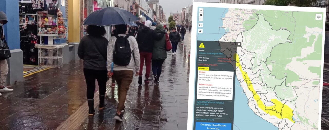 Senamhi pronostica lluvias y nieve en 13 regiones del Perú: ¿desde cuándo y qué nivel de peligro trae?