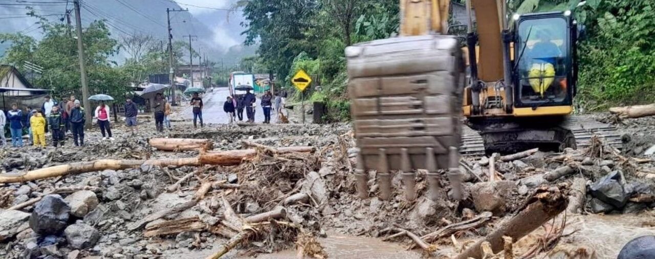 Al menos ocho muertos en un deslizamiento de tierra como consecuencia de las lluvias en el centro de Ecuador