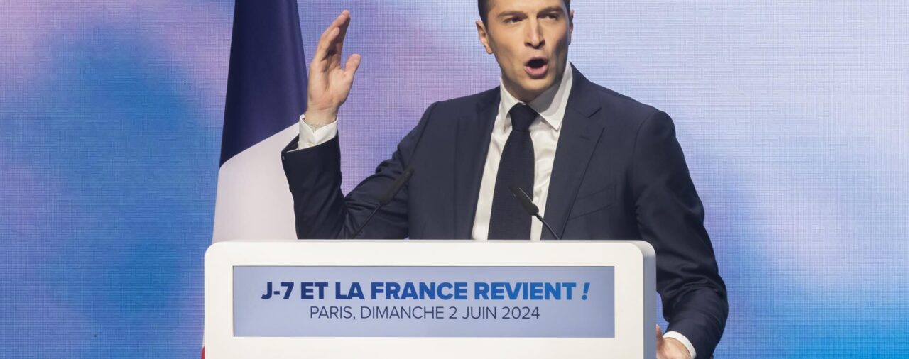 Bardella (Agrupación Nacional) asegura que solo será primer ministro si logra mayoría absoluta