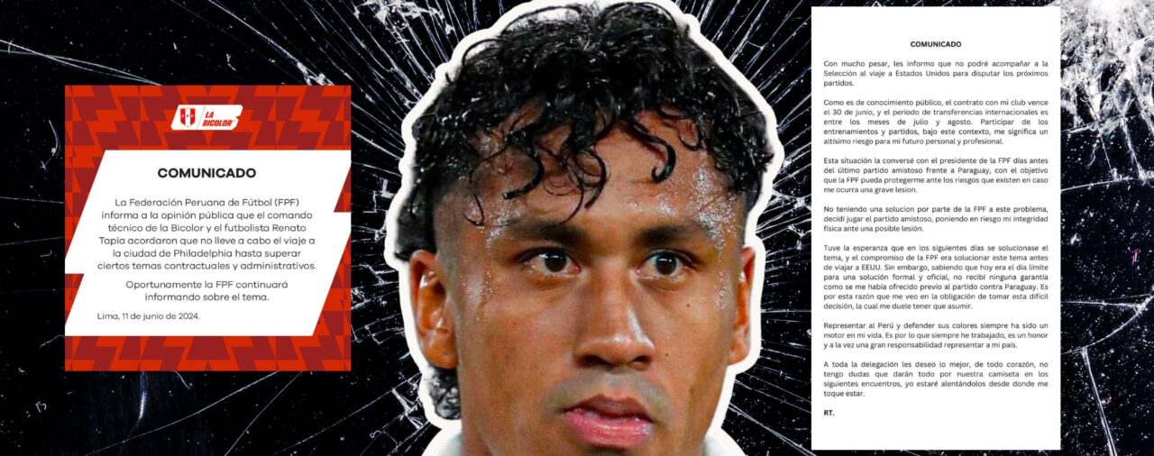 ‘Coki’ Gonzales reveló insólita revancha de la Federación contra Renato Tapia: “Le están cobrando la factura del 2021″