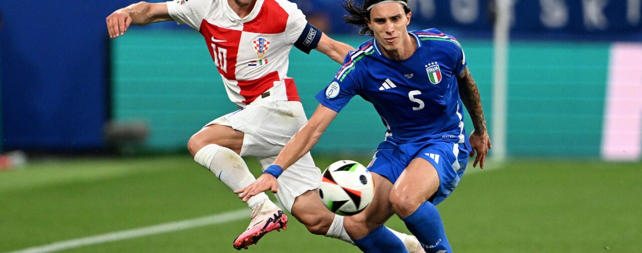 Con un gol de Luka Modric, Croacia vence a Italia y sueña con acompañar a España a los octavos de final de la Eurocopa