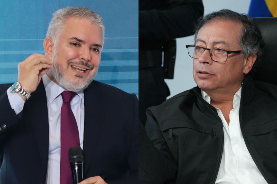 El expresidente Iván Duque calificó como una amenaza contra su esposa María Juliana Ruiz una publicación de Gustavo Petro