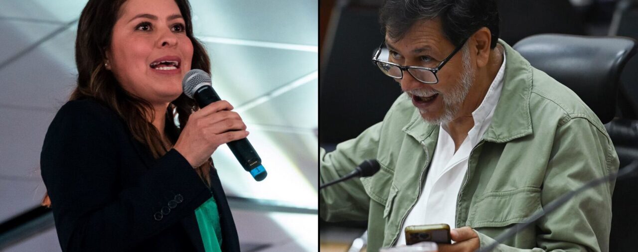 Noroña y dirigente nacional del PVEM discuten por resultados de las elecciones del 2 de junio