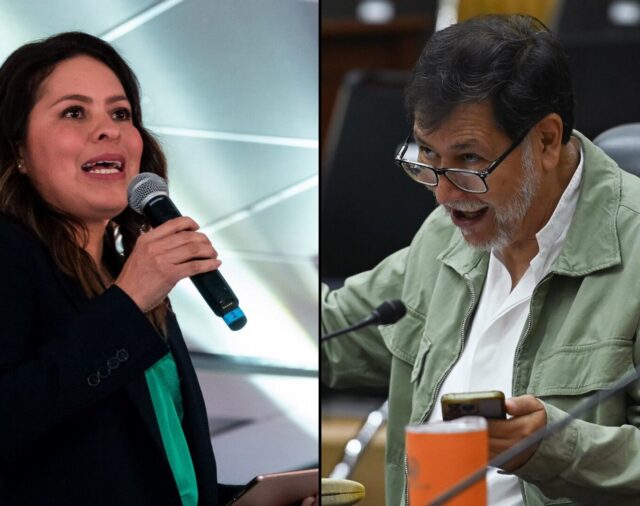 Noroña y dirigente nacional del PVEM discuten por resultados de las elecciones del 2 de junio