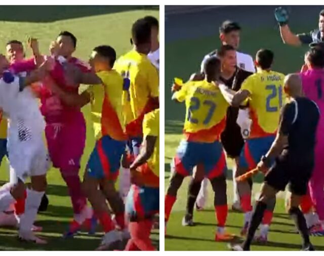 Riña entre jugadores de la selección Colombia y Bolivia: todo por un golpe a Luis Díaz