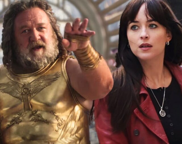 Russell Crowe ironizó sobre las quejas de Dakota Johnson por su experiencia en “Madame Web”