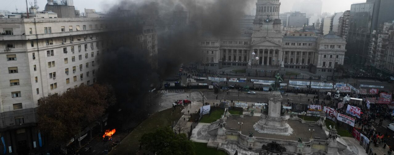 Victoria Villarruel pidió ser querellante en la causa por los destrozos afuera del Congreso durante el debate de la Ley Bases