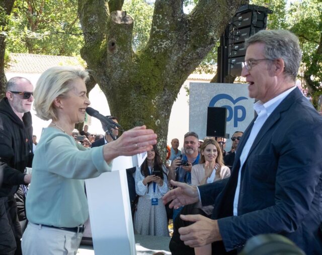 Vox sospecha que el PP aceptó el pacto del CGPJ por presión de Von der Leyen para asegurarse la Comisión Europea