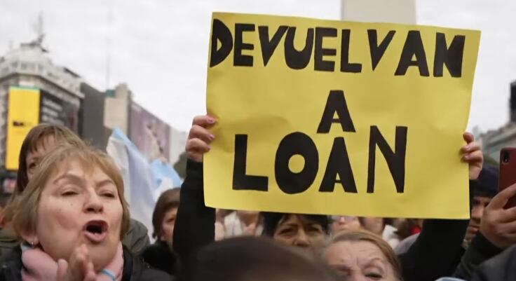 A 45 días de su desaparición, comenzó la marcha federal por Loan en el Obelisco