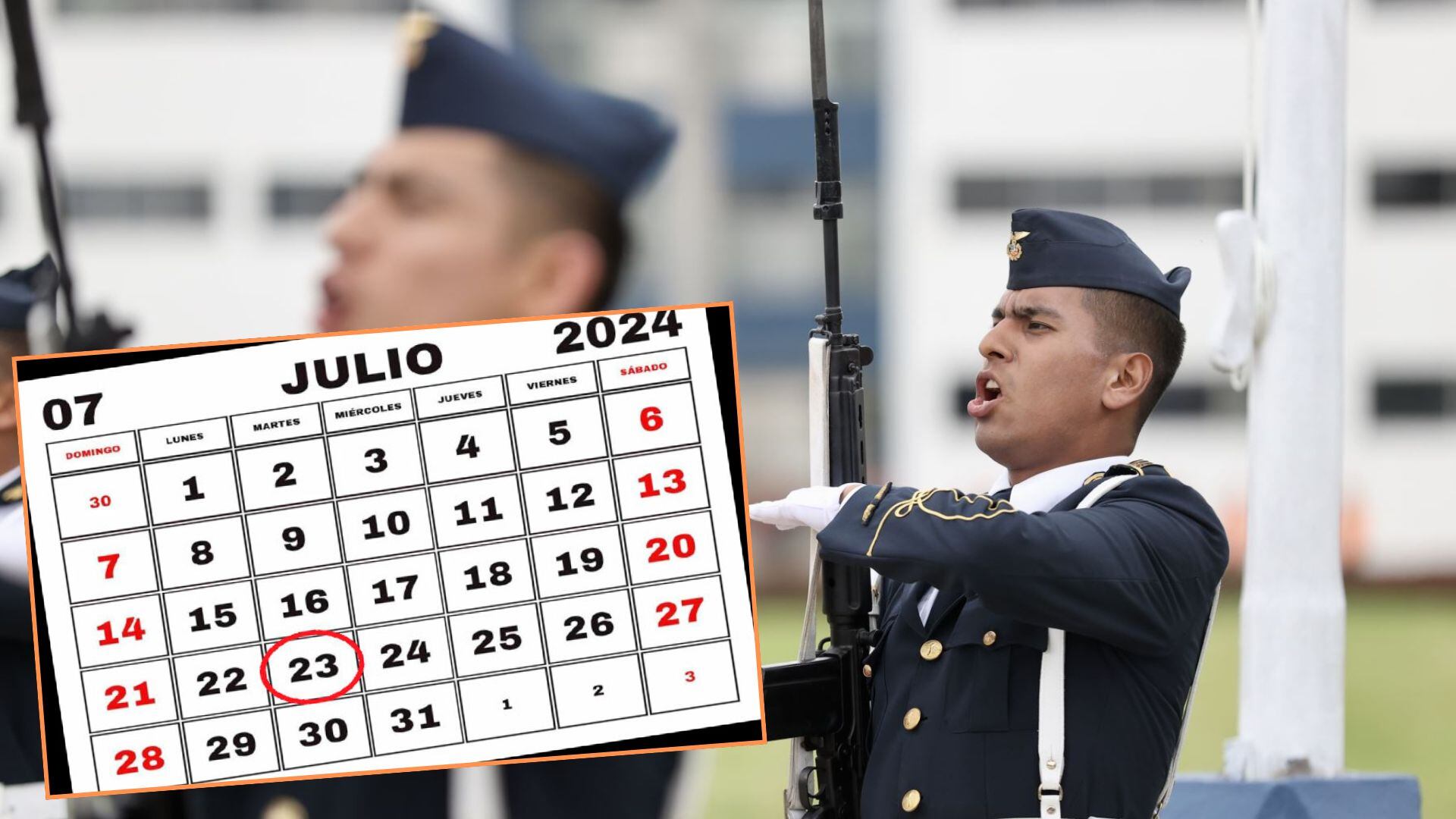 Este 23 de julio es feriado nacional por disposición de ley y se conmemora el Día de la Fuerza Aérea del Perú.