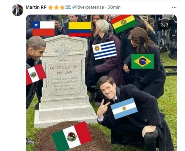 memes méxico ecuador argentina
