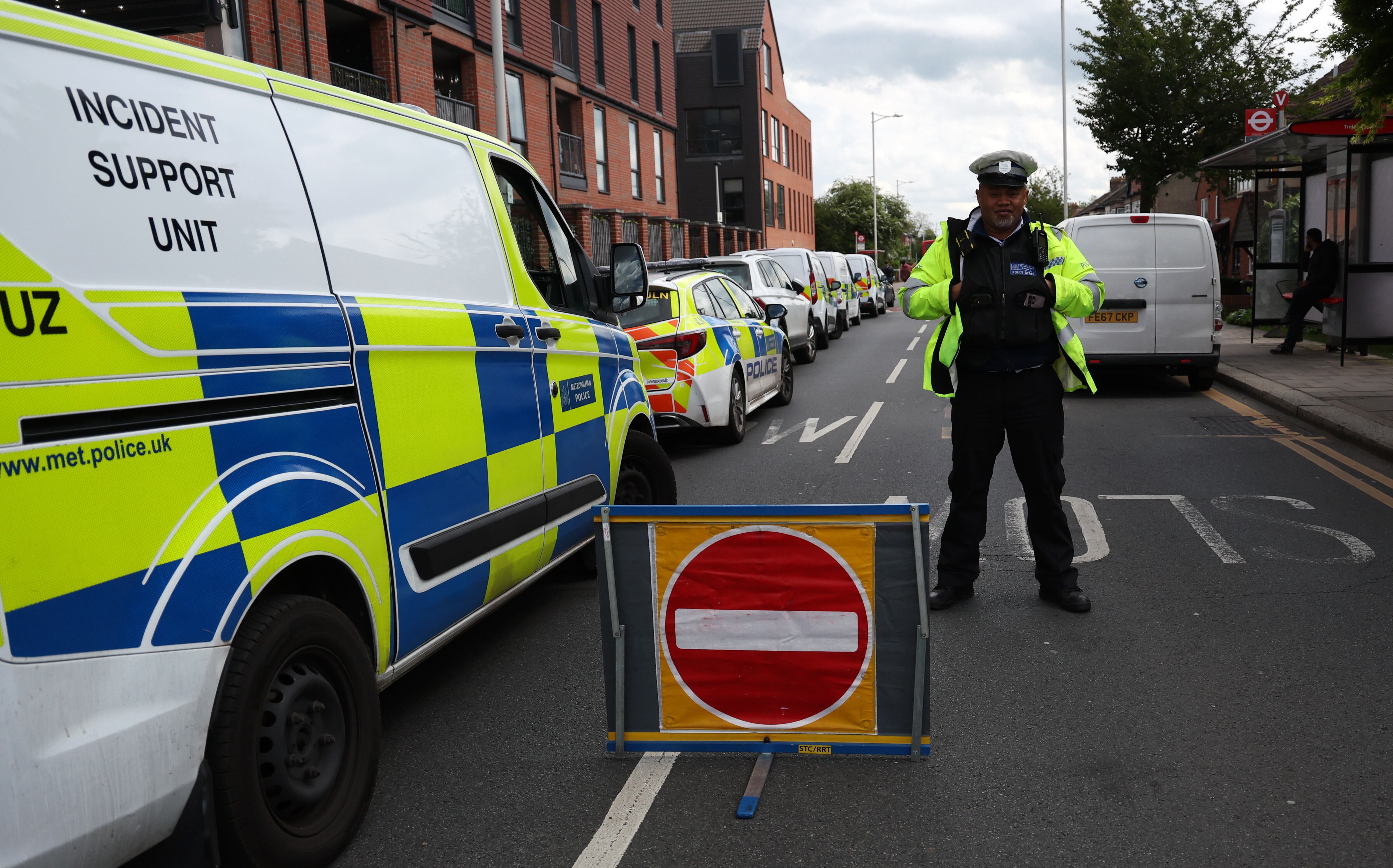 Agentes de la policía británica. EFE/EPA/ANDY RAIN 