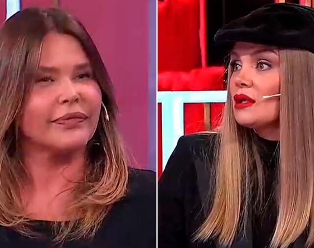 Nazarena Vélez y Eliana Guercio reavivaron su antiguo conflicto y se cruzaron en vivo: “Me la hiciste parir”