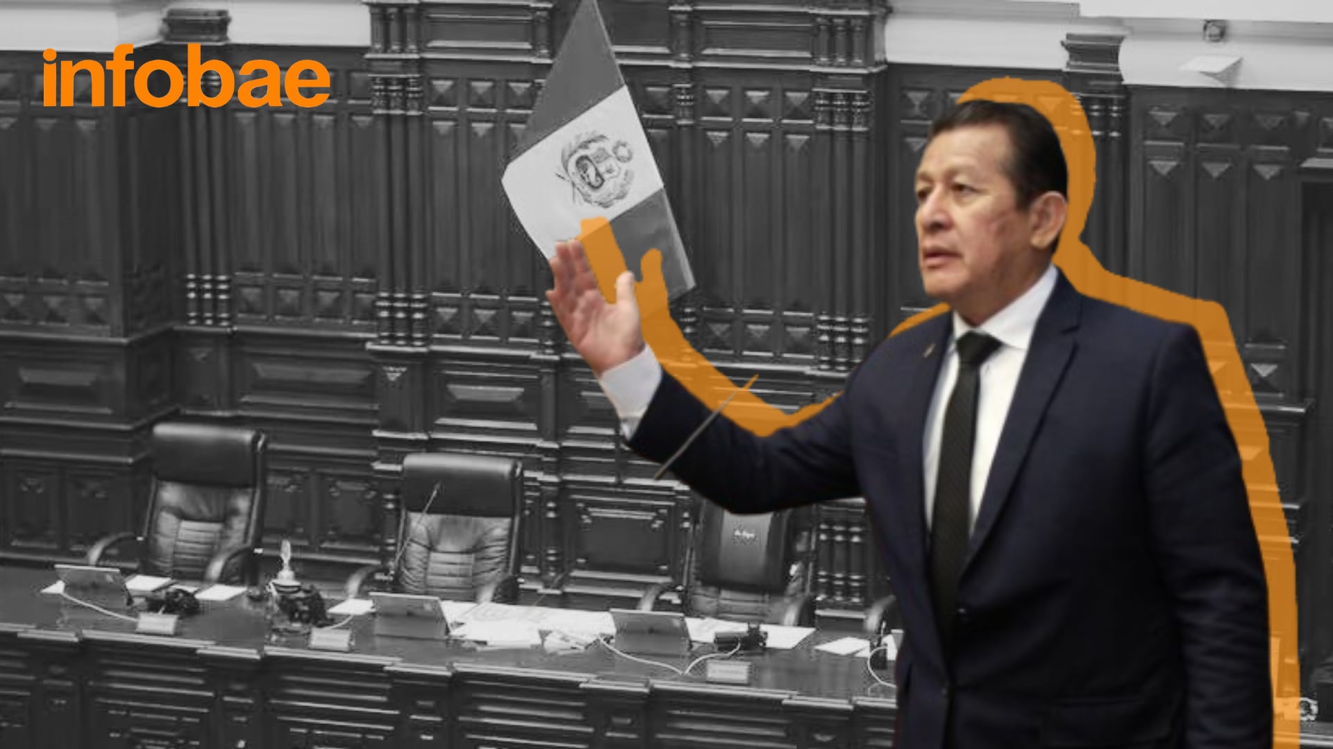 Eduardo Salhuana busca imponerse ante Lady Camones en sus intentos para hacerse de la presidencia de la Mesa Directiva por APP. Composición Infobae.